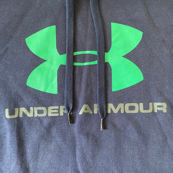 Under Armour Hoodie cold gear blue and green size XL - Picture 3 of 11
